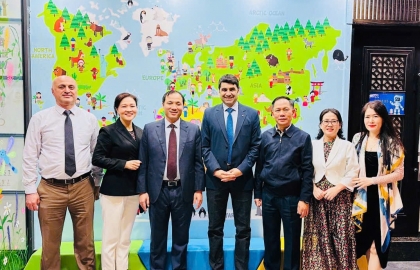 Bí thư Tỉnh ủy Hà Tĩnh thăm Trường Quốc tế Horizon